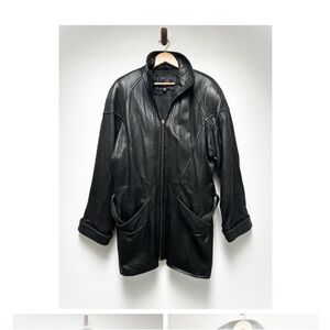 Vintage “Model Off Duty” Leather Jacket